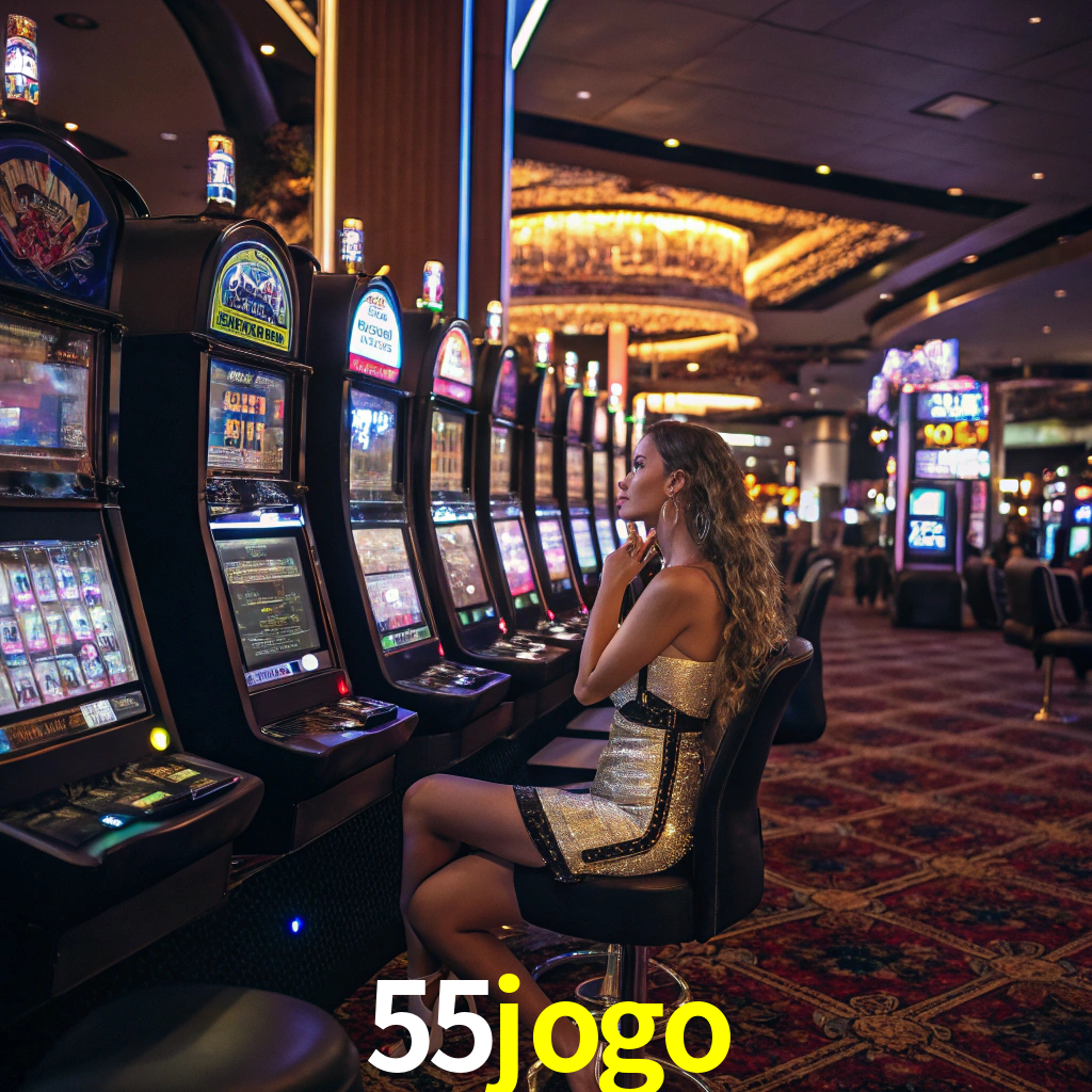 Os Encantos das Slots no 55jogo: Diversão em Cada Giro